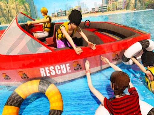 Beach Rescue Emergency Boat